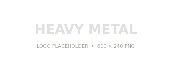 HEAVY METAL — placeholder logo